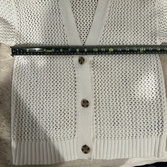 Gap Women - Crochet Cardigan Sweater - Small - Picture 5 of 12